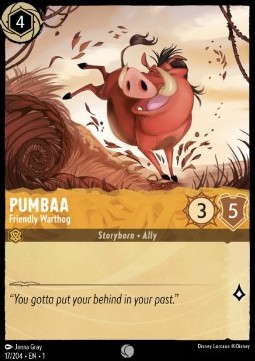 Pumbaa - Friendly Warthog