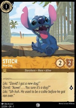 Stitch - New Dog