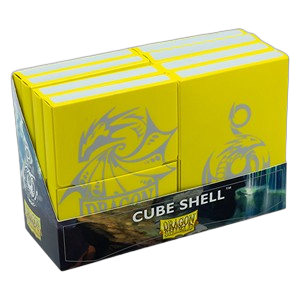 8 Dragon Shield Cube Shells (Yellow)