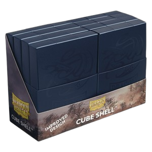 8 Dragon Shield Cube Shells (Midnight Blue)