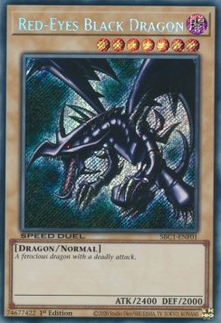 Red-Eyes Black Dragon (V.2 - Secret Rare)