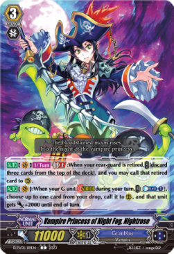 Vampire Princess of Night Fog, Nightrose [P-Format]