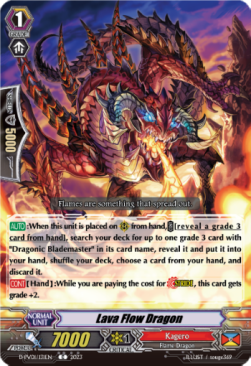 Lava Flow Dragon [P-Format]