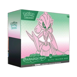 Paradox Rift Iron Valiant Pokémon Center Elite Trainer Box