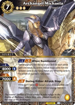 Archangel Michaela (V.1 - X Rare)