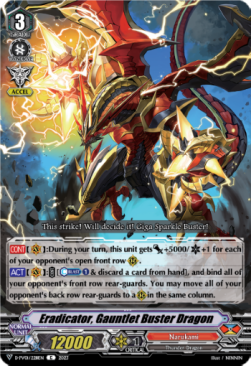 Eradicator, Gauntlet Buster Dragon [V Format]