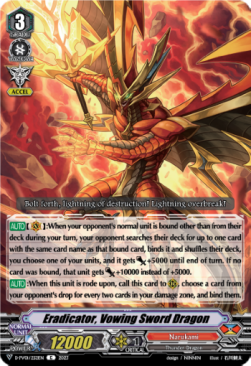 Eradicator, Vowing Sword Dragon [V Format]