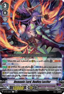 Demonic Lord, Dudley Lucifer [V Format]