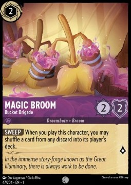 Magic Broom - Bucket Brigade