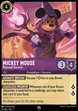 Mickey Mouse - Wayward Sorcerer (V.1)