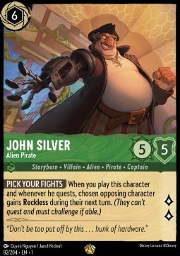 John Silver - Alien Pirate