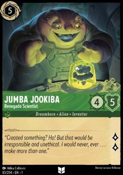 Jumba Jookiba - Renegade Scientist