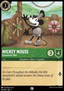 Mickey Mouse - Steamboat Pilot