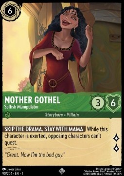 Mother Gothel - Selfish Manipulator