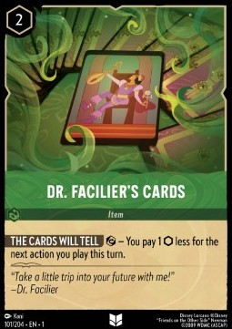 Dr. Facilier's Cards