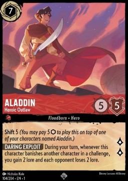 Aladdin - Heroic Outlaw (V.1)