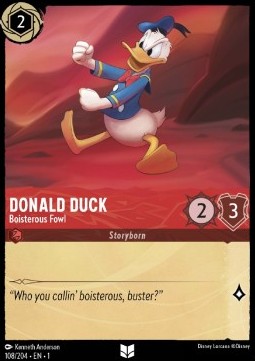 Donald Duck - Boisterous Fowl