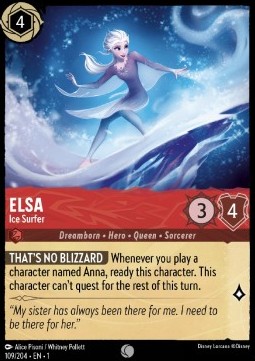 Elsa - Ice Surfer