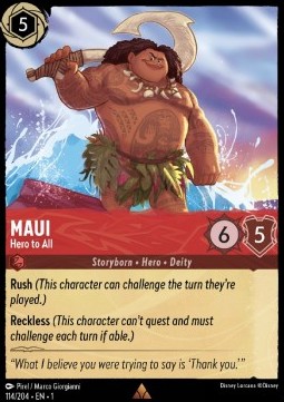 Maui - Hero to All (V.1)