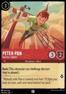 Peter Pan - Fearless Fighter