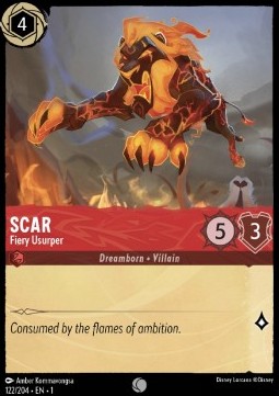 Scar - Fiery Usurper