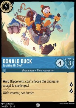 Donald Duck - Strutting His Stuff