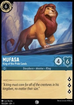 Mufasa - King of the Pride Lands