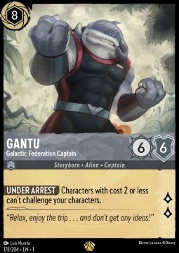 Gantu - Galactic Federation Captain