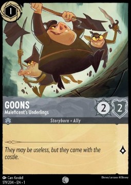 Goons - Maleficent's Underlings