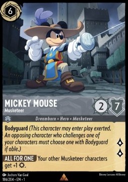 Mickey Mouse - Musketeer