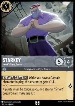 Starkey - Hook's Henchman