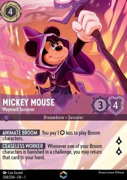 Mickey Mouse - Wayward Sorcerer (V.2)