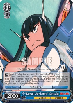 "Kamui Junketsu" Satsuki (V.1 - Power Up Set)