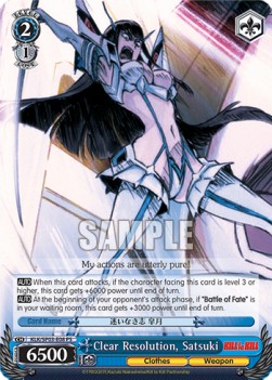 Clear Resolution, Satsuki (V.1 - Power Up Set)