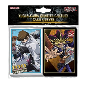 100 Yugi & Kaiba Quarter Century Sleeves