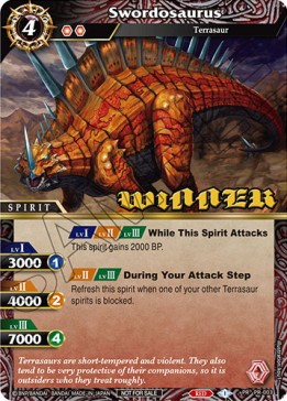 Swordosaurus (V.2 - Promo)