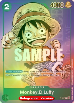 Monkey.D.Luffy (P-037) (V.2)