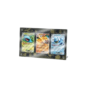 Evolution Trajectory Venusaur, Charizard, Blastoise Display Frame