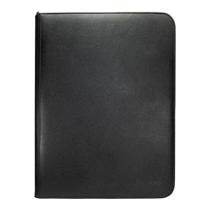 Ultra-Pro Vivid Zippered 9-Pocket PRO-Binder (Black)