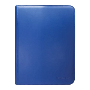 Ultra-Pro Vivid Zippered 9-Pocket PRO-Binder (Blue)