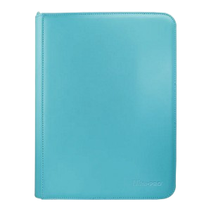 Ultra-Pro Vivid Zippered 9-Pocket PRO-Binder (Light Blue)