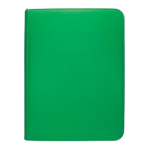 Ultra-Pro Vivid Zippered 9-Pocket PRO-Binder (Green)