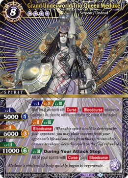 Grand Underworld Trio Queen Meduke (V.1 - X Rare)