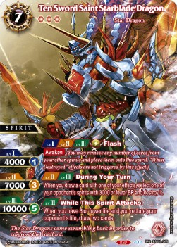 Ten Sword Saint Starblade Dragon (V.2 - Special Rare)