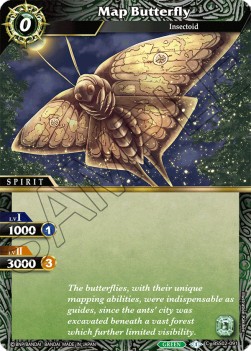 Map Butterfly