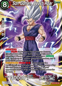 Son Gohan, Beast Roar (V.1 - Super Rare)