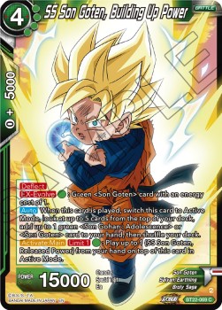 SS Son Goten, Building Up Power