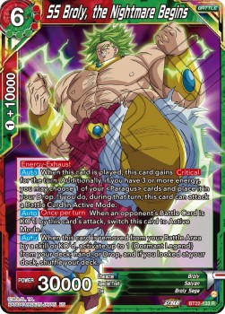 SS Broly, the Nightmare Begins (V.1 - Rare)