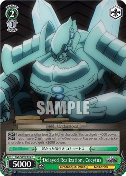 Delayed Realization, Cocytus