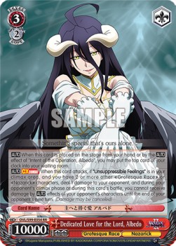 Dedicated Love for the Lord, Albedo (V.1 - Double Rare)